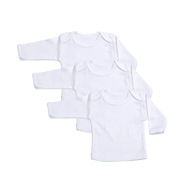 Pack of 3 Baby Inner Vests – Full-Sleeve Vest for Newborns and Infants (0-12 Months) – White and Multicolor